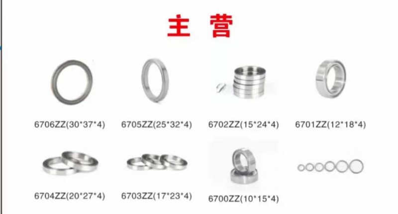 宁波正欣薄壁轴承有限公司
专业生产67系列.68系列.69系列.MR系列，产品（第 1 张）