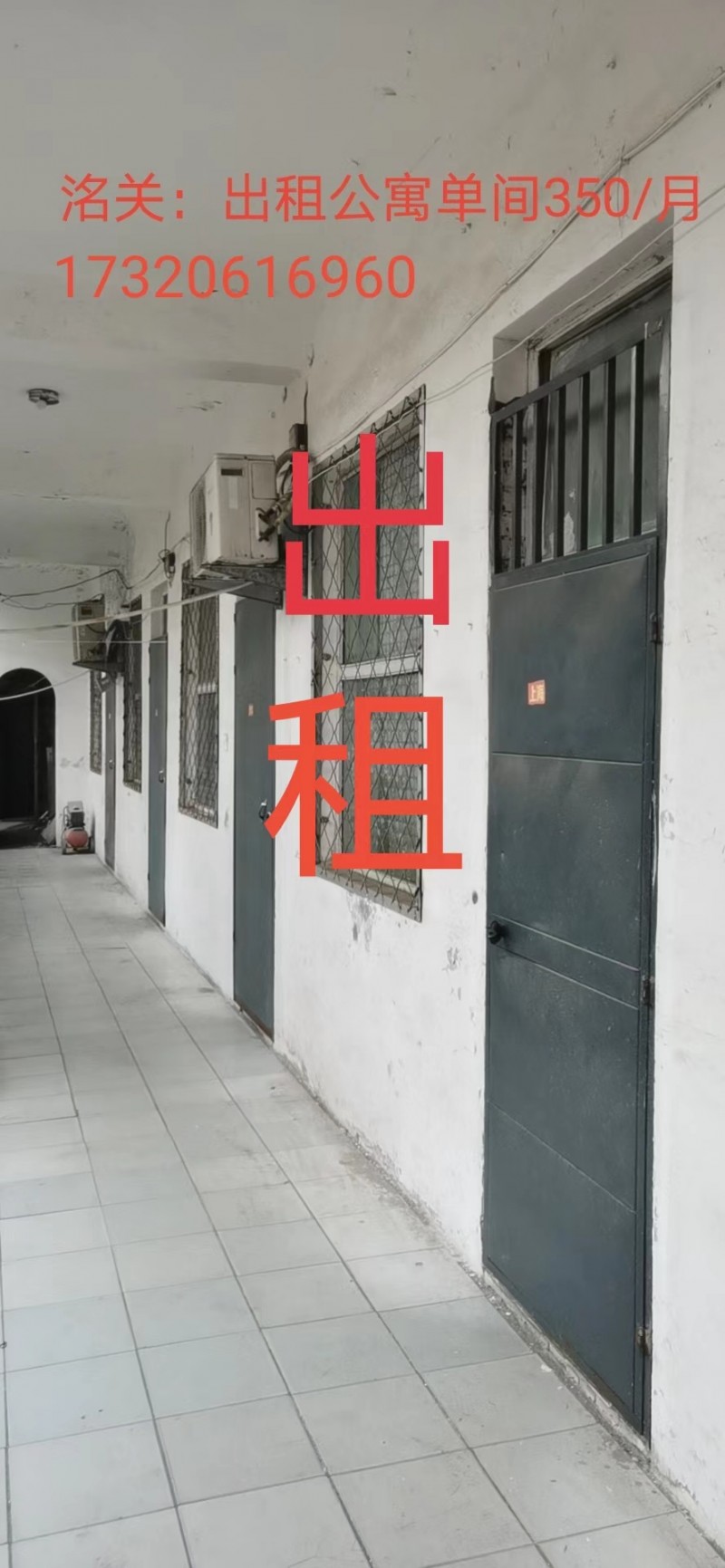 洺关:出租公寓单间350/月（第 1 张）