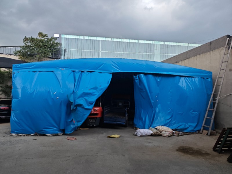 扩展厂房，用不着了
移动帐篷10宽*10长
刚买不久，用不着了，出售
有需（第 1 张）