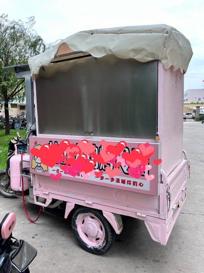 金彭电动车，可跑三十公里，带不锈钢架子，带灯箱，带逆变器，2800元不议价！永年（第 1 张）