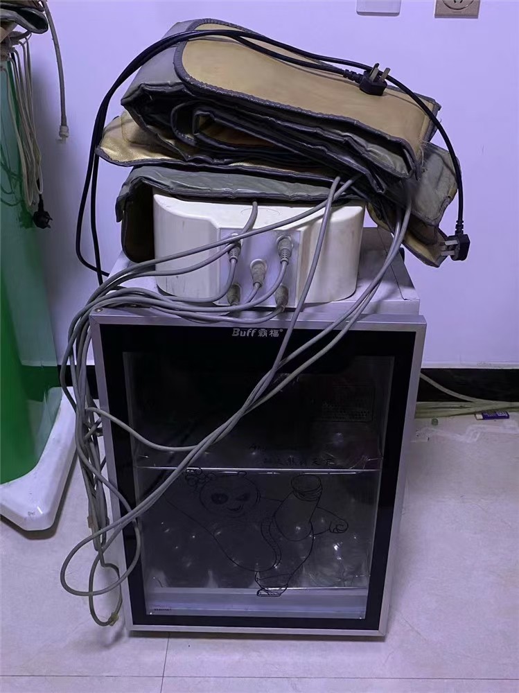 美容美体床、美容美体小推车、前台桌反正面、立体货架柜、清道夫排毒袋、消毒柜、瘦身（第 7 张）