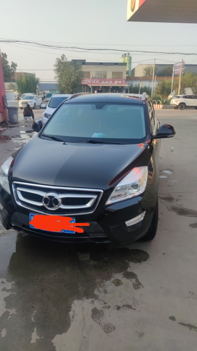 出售爱车，黑色越野车北汽绅宝x65，车况想当好，七万多公里，手动高配，价钱不高，（第 1 张）