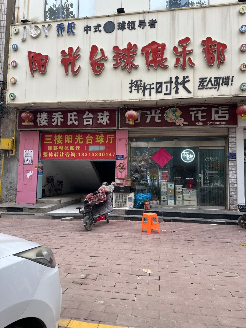 三楼阳光台球厅即将整体搬迁，整体转让
地址：永年区邯郸客如云永年站(新洺路东)（第 1 张）