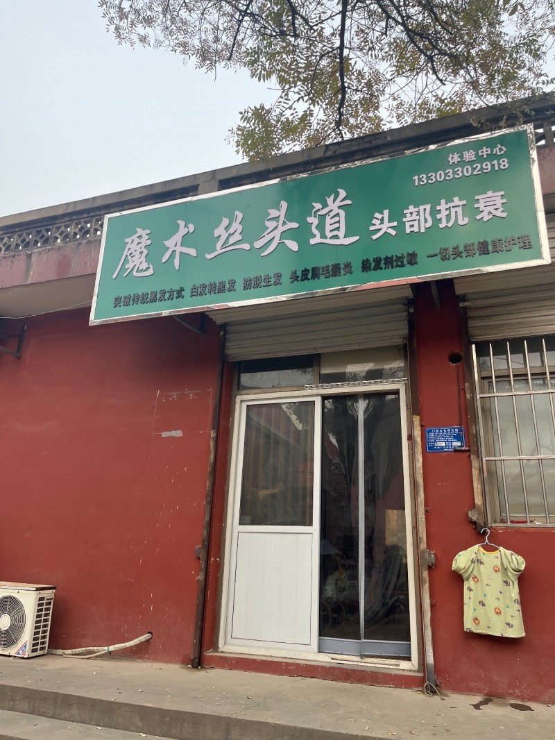 魔术丝头道 ;头部抗衰 ，  突破传统黑发方式，      白发转黑发  ，  （第 1 张）
