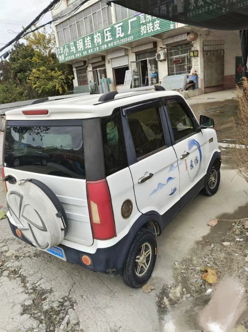 荣信电动四轮车，方向盘式，五门设计一体成型，带电动升降玻璃和暖风。车子没有任何问（第 3 张）