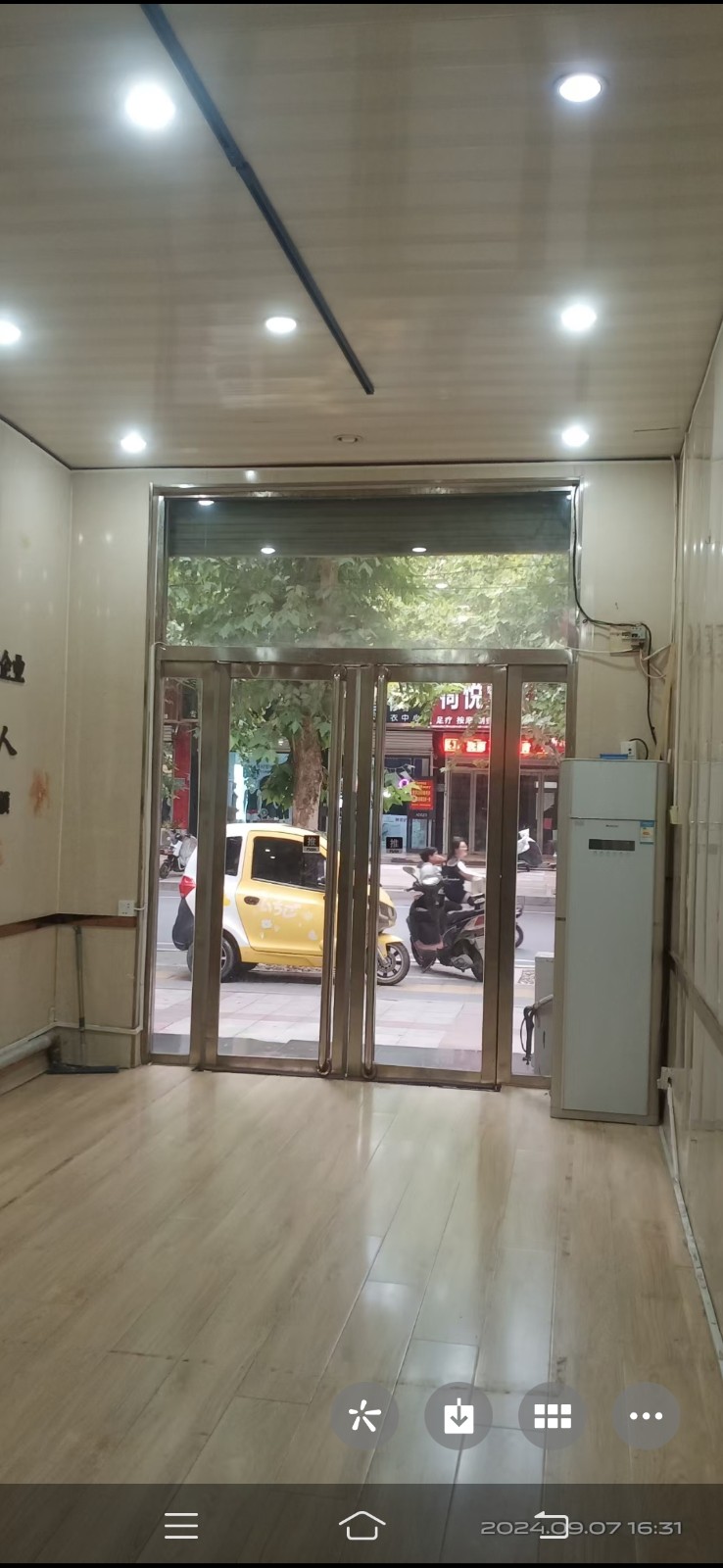 名关建安街有一间门市出租，面积25㎡。（第 1 张）