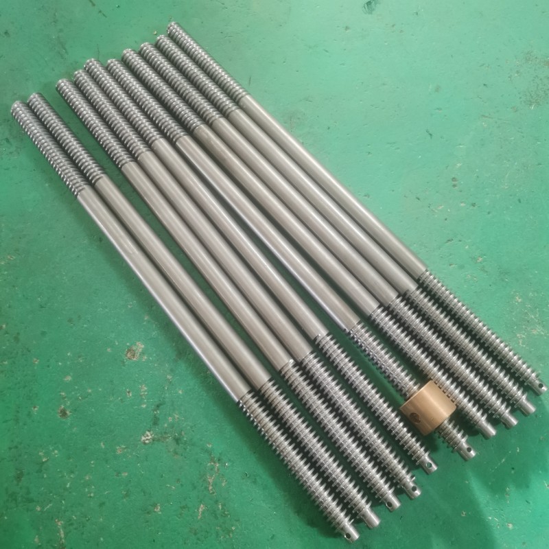 实体加工厂，双头数控龙门铣，专为做螺母而生，加工六方钢，各种材质，长度2米。质量（第 2 张）
