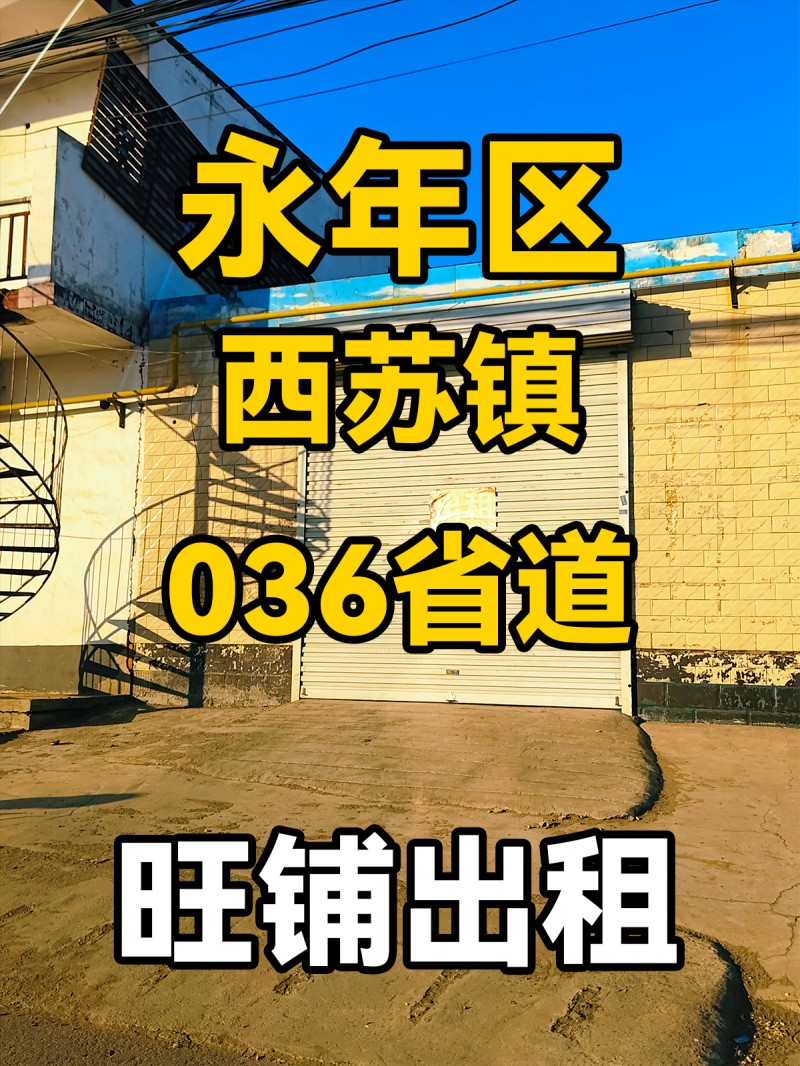 永年区西苏镇036省道 旺铺出租（第 1 张）