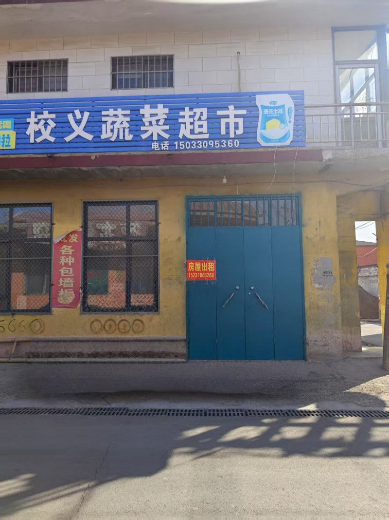 房屋出租，可做门市，水电齐全，交通便利，地址：永年区Y001七中学西南(Y001（第 1 张）