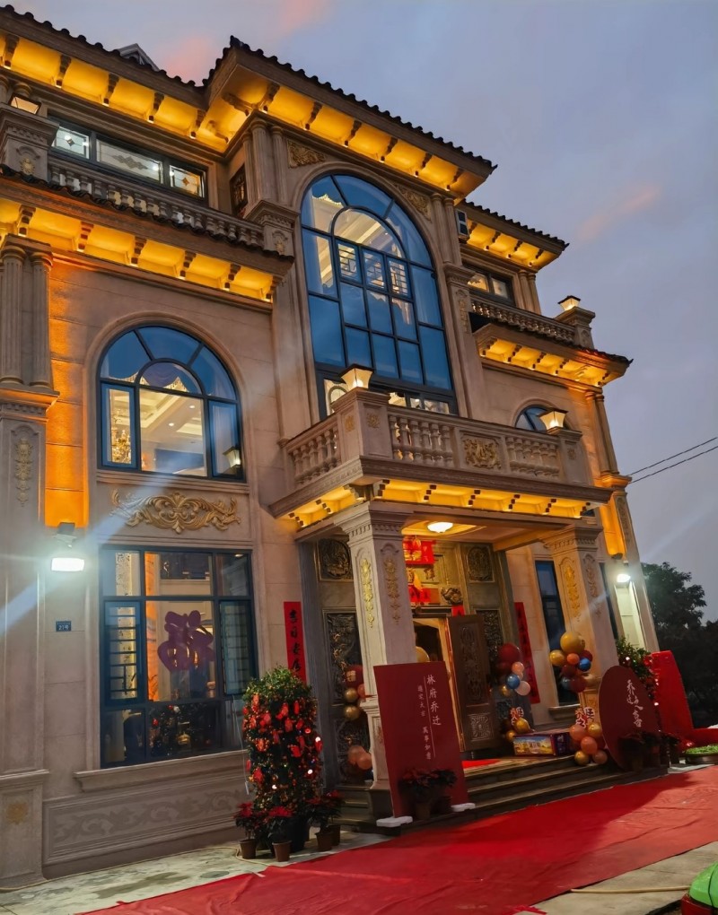 邯郸煌辉建筑专业建别墅
600来块钱大包全浇筑建别墅，包工包料包设计，我公司主（第 3 张）