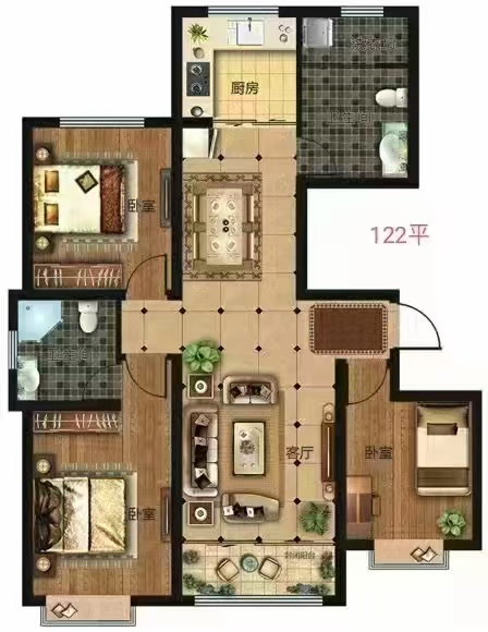 为啥要买赵都壹号院
学校，医院，公园，超市，公交站，要啥有啥
周边配套:
（第 6 张）