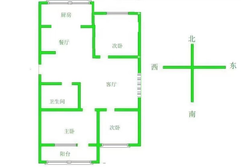 112平3室两厅带小房能停车满五唯一首付11万一室实验学区（第 1 张）