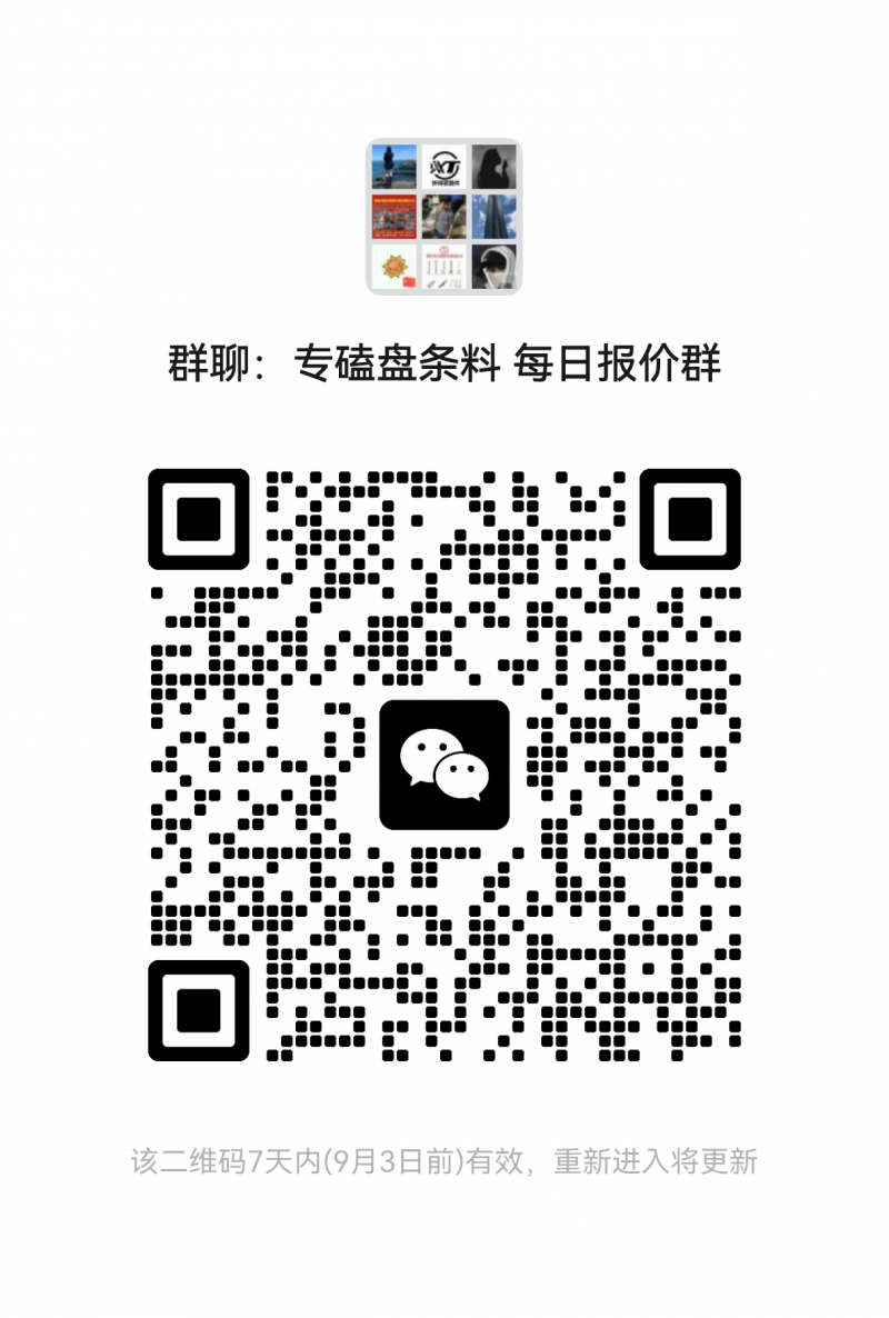 普方料厂
专磕M12-M20盘条料。 低于市场价，可加好友进每日料价群。（第 1 张）