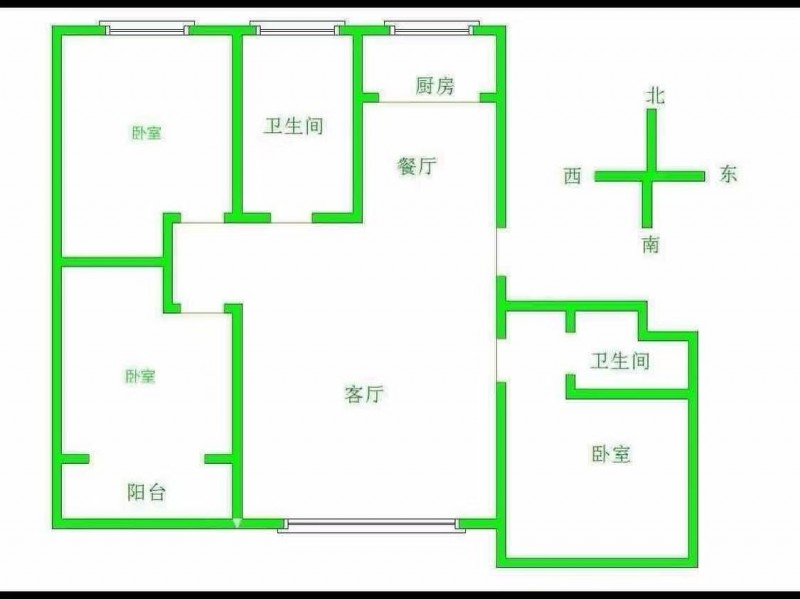 欲出售永年区万浩凤凰台房屋，面积130.32平方米，3室2厅2卫，中间楼层/共2（第 1 张）