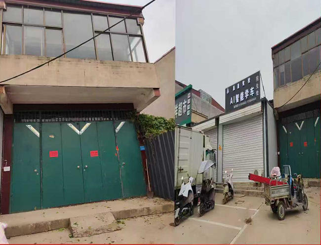 东杨庄后马路市场中段，鸿祥超市旁边门市出租，上下两层300多平，地理位置繁华优越（第 1 张）