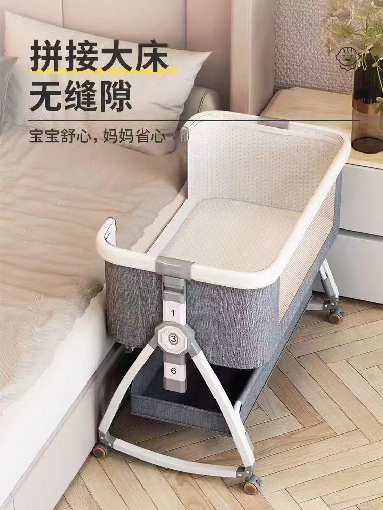 婴儿床全新未用过150出，买的时候300，没用过，带帐篷，名关惠泽园二期自提（第 2 张）