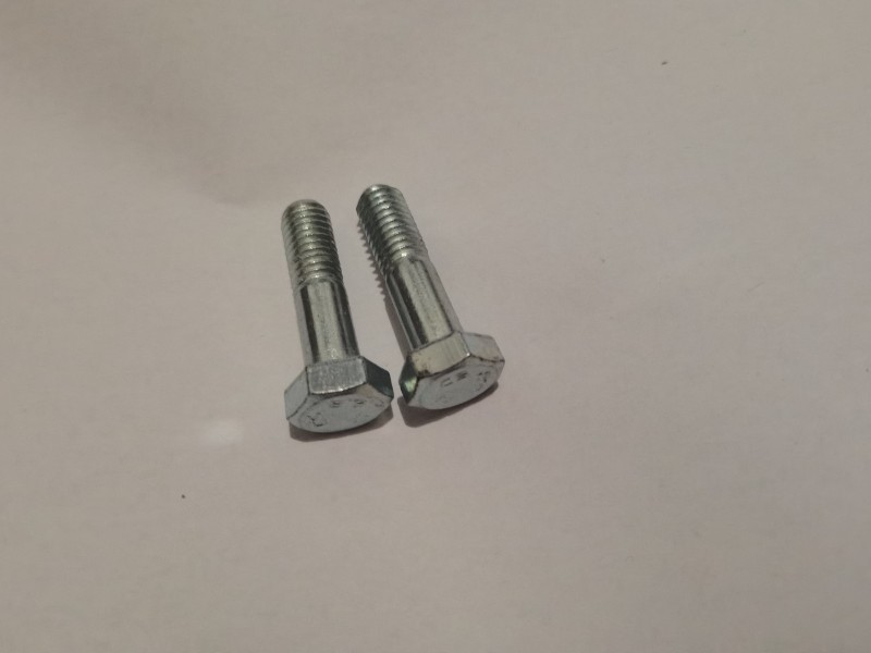 螺丝M8×25外六角半牙缩梗螺丝，（第 3 张）