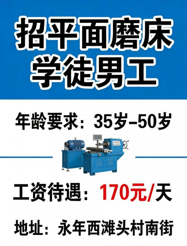 平面磨床工（第 1 张）