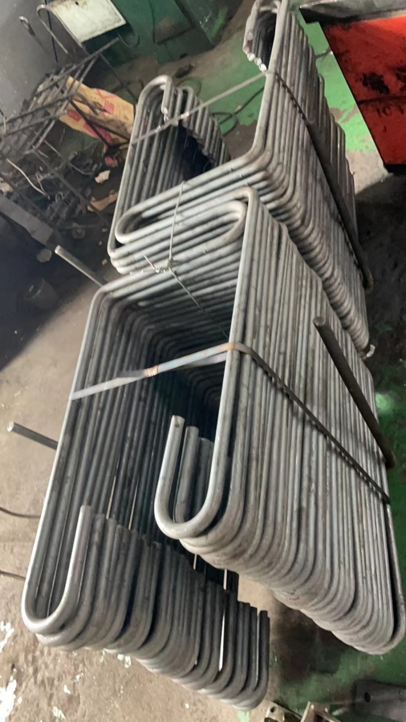 思琳地脚U型丝厂-可对外加工磕料，定做各种单双头丝，地脚丝，U型丝，电力V型卡，（第 2 张）